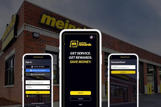 Meineke App Redesign